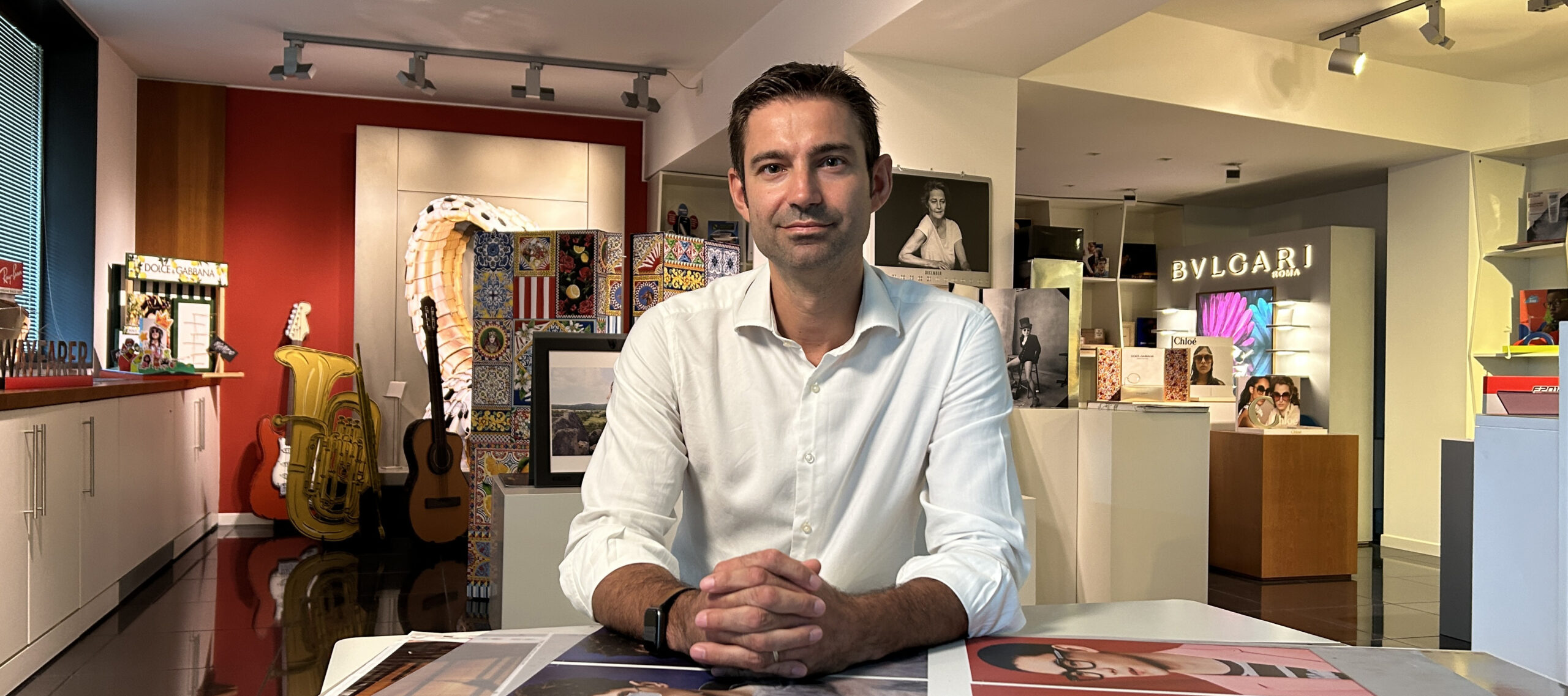 Amos Michielin es el director de prensa de Grafiche Antiga y es responsable de toda la producción impresa.