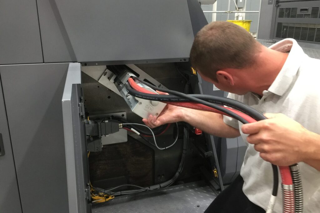 Instalación y puesta en servicio de un sistema UV