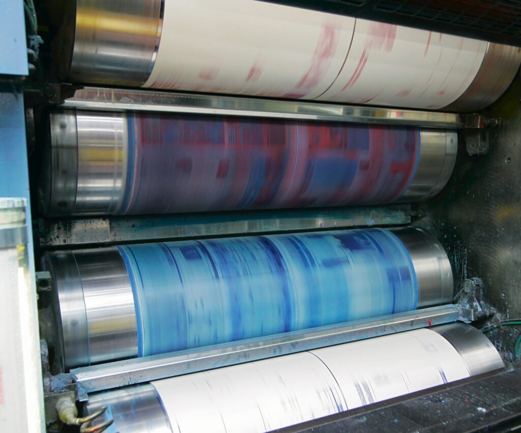 Offset de bobina de impresión comercial